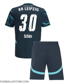 Günstige RB Leipzig Benjamin Sesko #30 3rd trikot Kinder 2024-25 Kurzarm (+ Kurze Hosen)